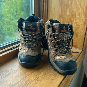 Game Winner Waterproof Hunting Boots Camo Boys 2D